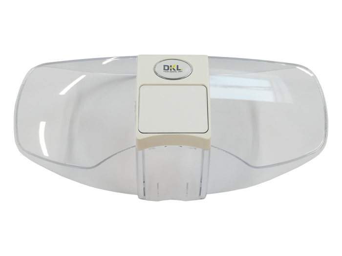 Cache de protection blanc avec miroir pour lampe LED.light