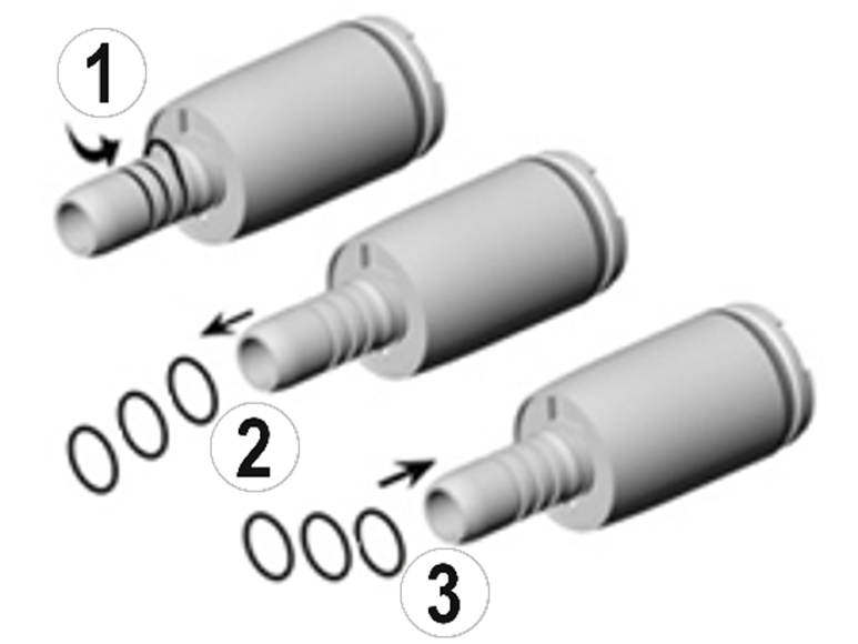 Dichtringe Montage Elektromotor EM-12L
